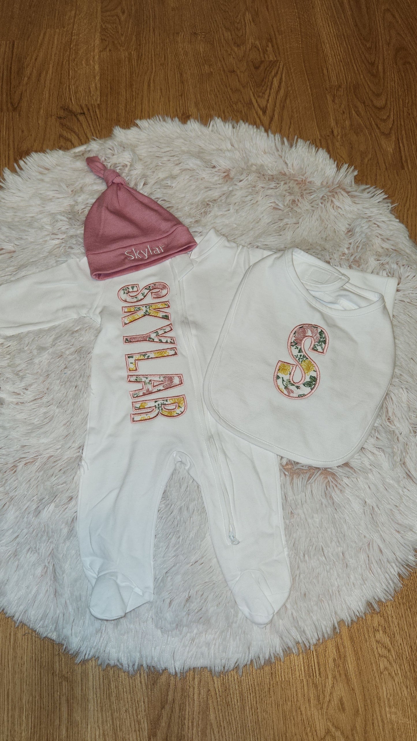 Embroidery Baby Set