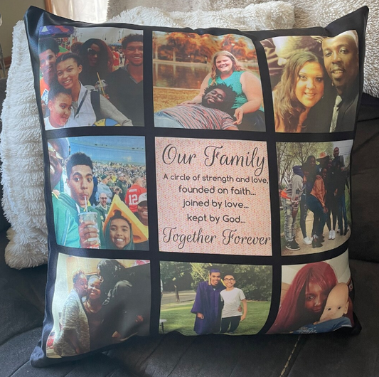 Personalized 9 Panel Pillow