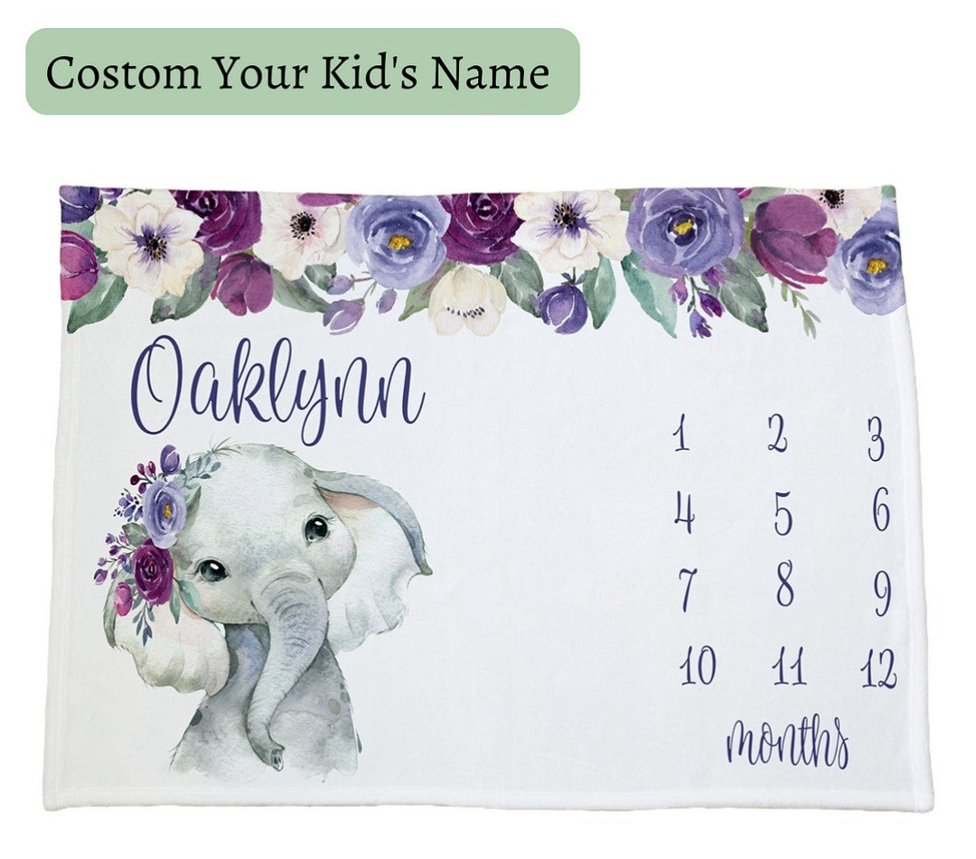 Baby Milestone Blanket