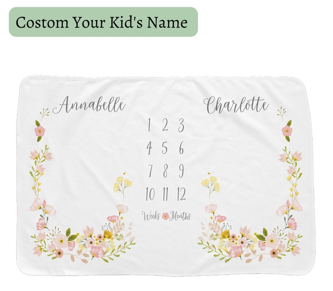 Baby Milestone Blanket
