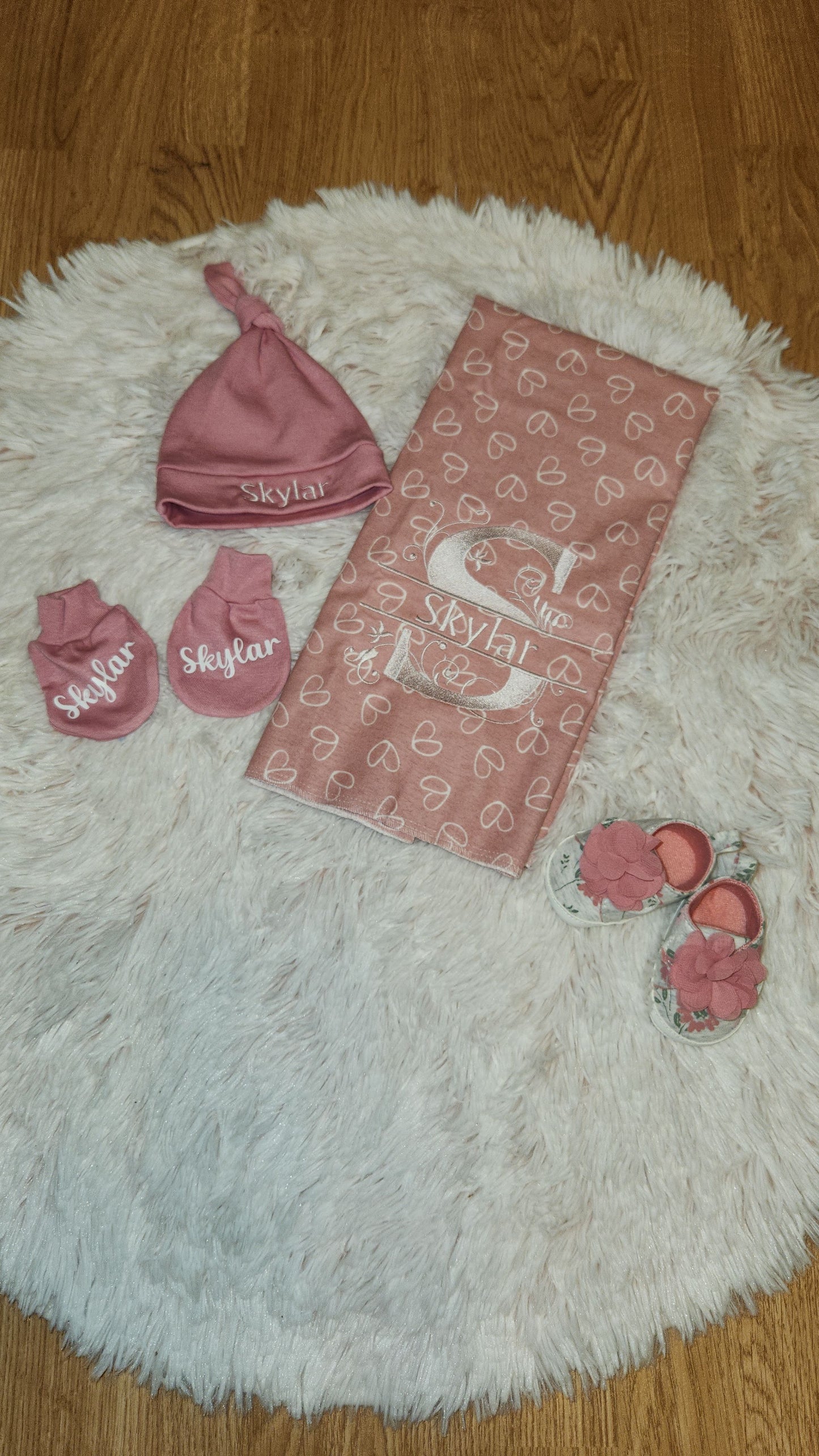 Embroidery Baby Set