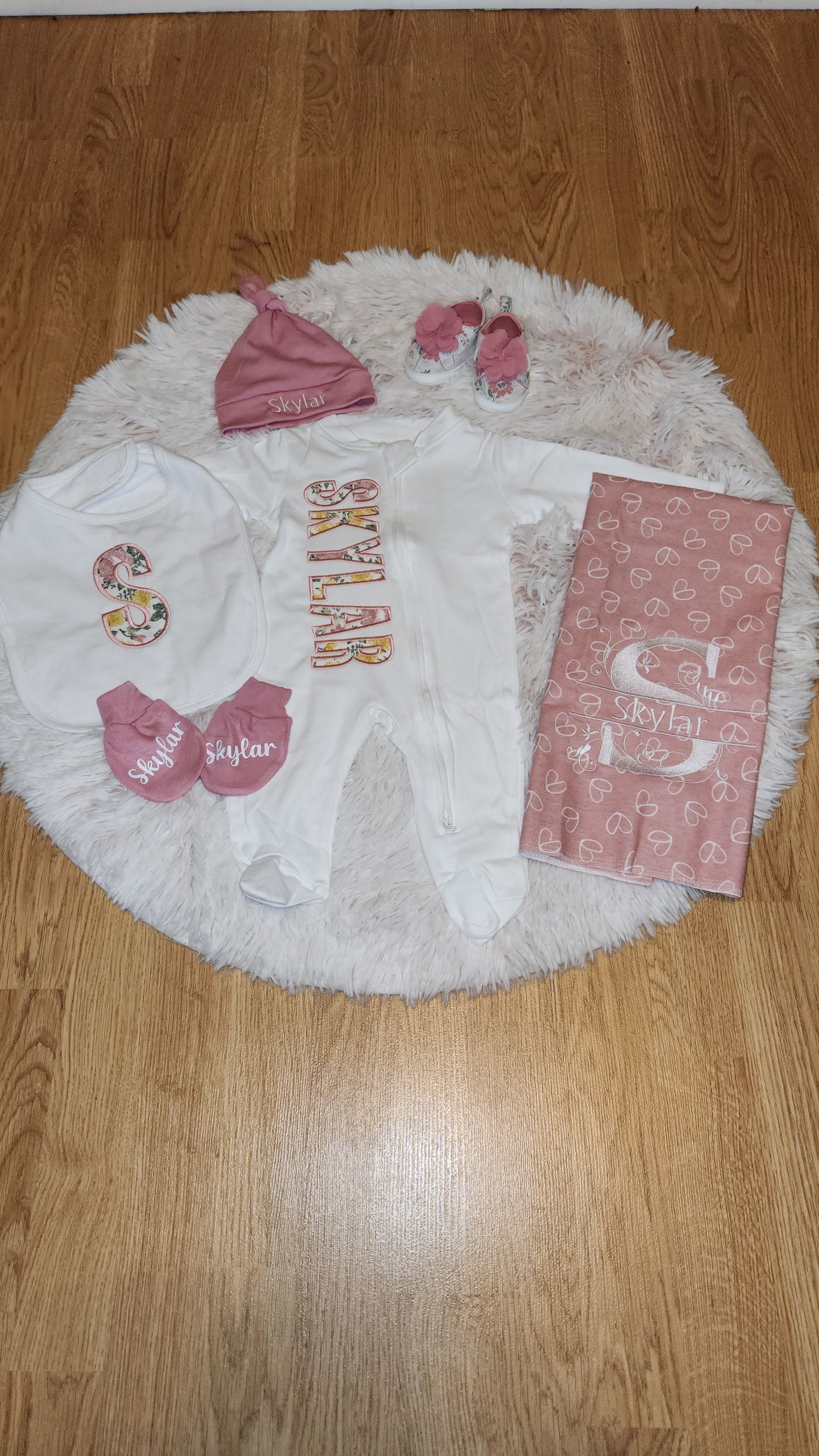 Embroidery Baby Set