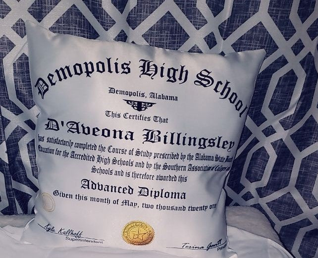 Diploma Pillow