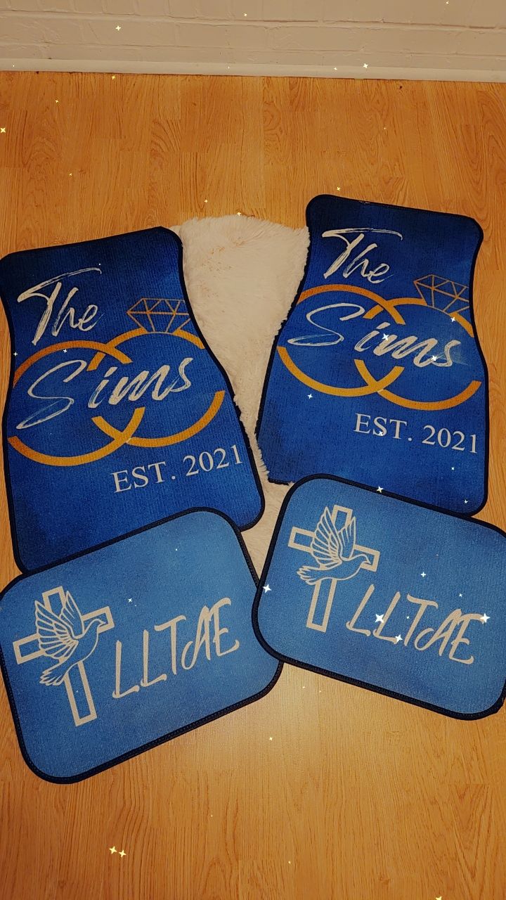 Personalized Car Mats