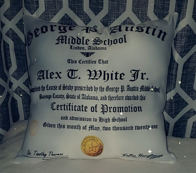 Diploma Pillow