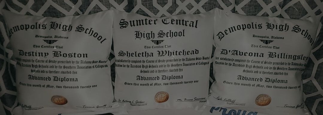 Diploma Pillow