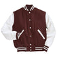 Letterman Jacket with Leather Sleeves